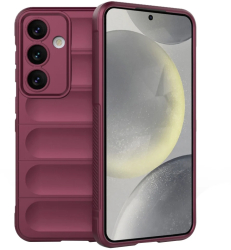 Husa pentru Samsung Galaxy S24 FE - Techsuit Magic Shield - Bordeaux 
