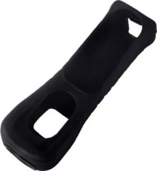 Husa de silicon Dobe pentru Nintendo Wii Remote neagra 