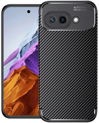 Husa pentru Google Pixel 9a - Techsuit CarbonFiber - Black 
