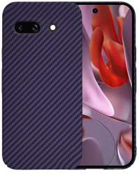 Husa pentru Google Pixel 9a - Techsuit Carbonite FiberShell - Purple 