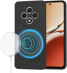 Husa pentru Oppo Reno12 F 4G / Reno12 F 5G / Reno12 FS - Techsuit SoftFlex MagSafe - Black 