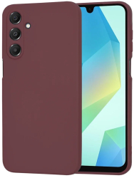 Husa pentru Samsung Galaxy A16 4G / A16 5G - Techsuit SoftFlex - Plum Red 