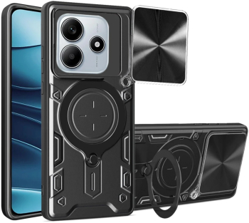 Husa pentru Xiaomi Redmi Note 14 5G - Techsuit CamGuard Pro - Black 