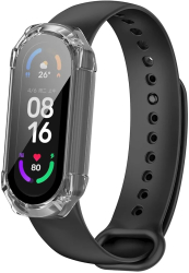 Husa pentru Xiaomi Smart Band 7 / 7 NFC + Folie - Techsuit Defense360 Pro - Clear 