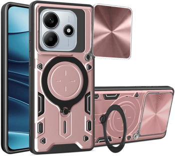 Husa pentruXiaomi Redmi Note 14 5G - Techsuit CamGuard Pro - Rose Gold 