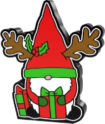 Caseta luminoasa LED &bdquo Christmas Gnome&rdquo