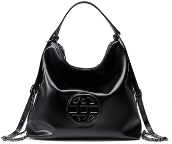 Geanta Dama Medie Tote Bag Boutique Deluxe Piele Naturala cu Model Geometric Relief Compartimente Multiple Manere Confortabile Dimensiun 
