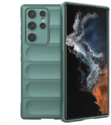 Husa pentru Samsung Galaxy S22 Ultra 5G ApcGsm Magic Shield Verde 