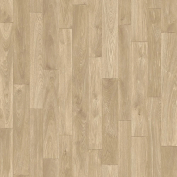 Linoleum Rezidential Clasa 21 Model START NANCY 2 Imitatie Parchet Bej PVC Grosime 2 mm Suport Spuma Latime 2m Marime 200 x 500 cm 