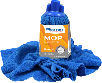 Rezerva mop Misavan Balerina microfibra albastru 