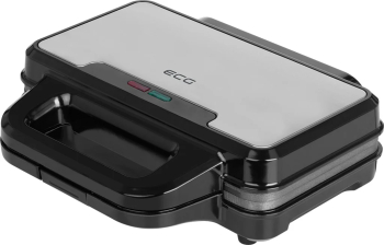 Sandwich maker ECG S 2120 Grande 900 W 4 sandvisuri triunghiulare design din otel inoxidabil si plastic 
