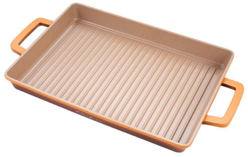TAVA GRATAR ALUMINIU TURNAT 36 x 26.4 x 4 CM NICOLAI TAND ORIGINI COOKING BY HEINNER 