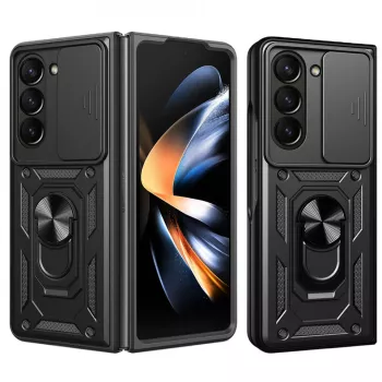 Husa pentru Samsung Galaxy Z Fold5 - Techsuit CamShield Series - Black 