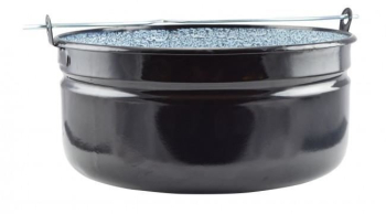 Ceaun emailat cu maner tip oala 14 L Perfect Home 