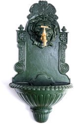 Chiuveta metalica de gradina 41x21x76 cm 