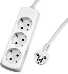 Prelungitor electric cu impamantare si protectie copii 3 prize cablu 3m 