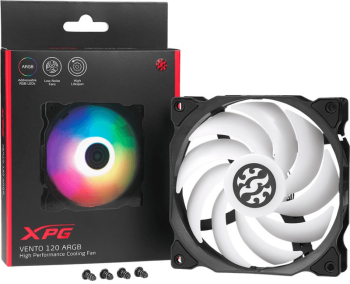 Ventilator PC XPG Vento 120 ARGB 120mm Black 