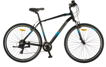 Bicicleta Trekking Polar Forester Comp - 28 inch S-M Negru-Albastru