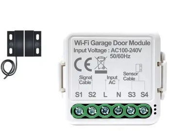 Releu Inteligent WiFi Poarta cu Monitorizare Inchis/Deschis 220V Tuya/SmartLife SmartWiz