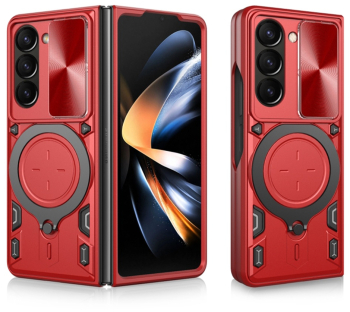 Husa pentru Samsung Galaxy Z Fold5 - Techsuit CamGuard Pro - Red 