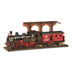 Puzzle 3D Tren cu aburi vintage Rolife 405 piese 
