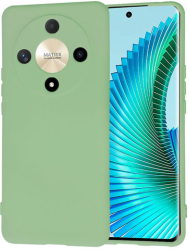 Husa Silicon pentru Honor Magic6 Lite Marmalis SoftFlex Mint Green 