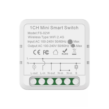 Mini Releu 4 Canale inteligent Wi-Fi programabil Compatibil cu app Tuya Smart Life Control vocal Alexa Amazon Google Home 5A SmartW 