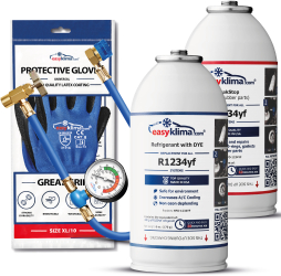 Kit de umplere EasyKlima A/C cu etansant LeakStop R1234yf 