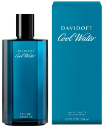 Apa de Toaleta cu vaporizator Davidoff Cool Water 200 ml 