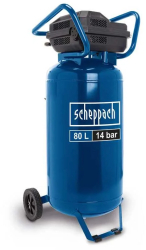 Compresor fara ulei HC85V Scheppach 5906151901 1600 W 80 L 14 bari