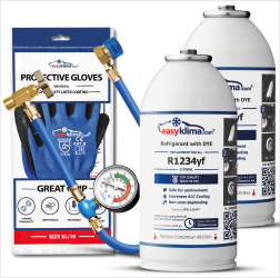 EasyKlima Set de 2x Gaz pentru aer conditionat auto 