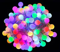 Instalatie Cluster 360 LED globulete 12 m cu telecomanda Multicolor - Lumina si Eleganta pentru Sarbatori 8 jocuri de lumini 