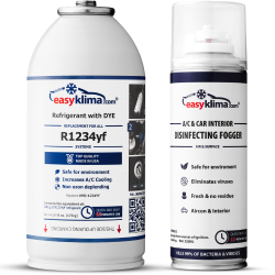 Kit EasyKlima Agent frigorific R1234yf+ Dezinfectant Fresh&Go 