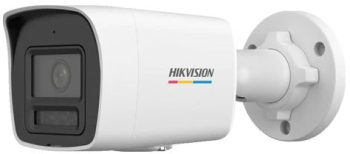 Camera IP 2MP ColorVu Smart Hybrid Light lentila 4mm IR 30m Lumina Alba 30m Microfon PoE IP67 - Hikvision DS-2CD1027G2H-LIU(4mm) 