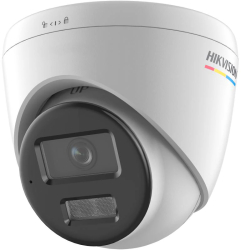 Camera de supraveghere IP Turret 2MP ColorVu Hikvision DS-2CD1327G2H- LIU(4MM) lentila fixa 4mm iluminare: Color: 0.0005 Lux @ (F1.0 AGC 