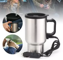 Cana termica din otel cu functie de incalzire 12V 400ml 