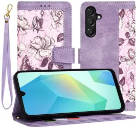 Husa pentru Samsung Galaxy A16 4G / A16 5G - Techsuit FlipCraft - Mysterious Purple 