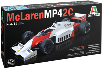 Kit de construit auto F1 McLaren MP4/2C 1986 / Lungime 37 cm / Scara 1 12 / 14+ 
