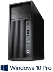 Workstation HP Z240 Tower Quad Core i5-6500 8GB DDR4 256GB SSD Win 10 Pro 