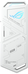 Rack ASUS ROG Strix Arion White pentru SSD NVMe M.2 - USB 3.2 GEN2 Type-C (10 Gbps) doua cabluri USB-C la C si USB-C la A montare fara 