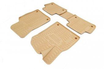 Covoare cauciuc tip tavita BEJ compatibile Volkswagen Passat CC 2008-2016 