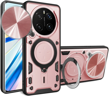 Husa pentru Honor Magic7 Pro - Techsuit CamGuard Pro - Rose Gold 
