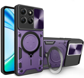 Husa pentru Honor X5b - Techsuit CamGuard Pro - Purple 