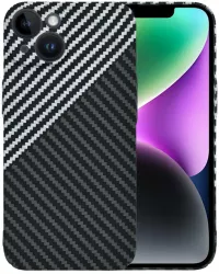 Husa pentru iPhone 14 - Techsuit Carbonite FiberShell - Stealth Gray 