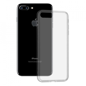 Husa pentru iPhone 7 Plus / iPhone 8 Plus - Techsuit Clear Silicone - Transparenta 