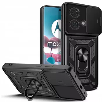 Husa pentru Motorola Edge 40 Neo - Techsuit CamShield Series - Black 