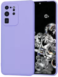 Husa pentru Samsung Galaxy S20 Ultra 4G / S20 Ultra 5G - Techsuit SoftFlex - Light Purple 