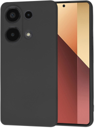 Husa pentru Xiaomi Redmi Note 13 Pro 4G / Poco M6 Pro 4G - Techsuit SoftFlex - Black 