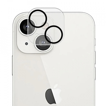 Folie pentru iPhone 14 / iPhone 14 Plus - Lito S+ Camera Glass Protector - Black/Transparent 