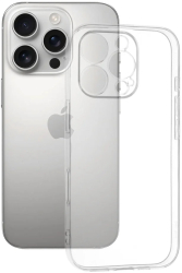 Husa pentru iPhone 16 Pro - Techsuit Clear Silicone - Transparent 